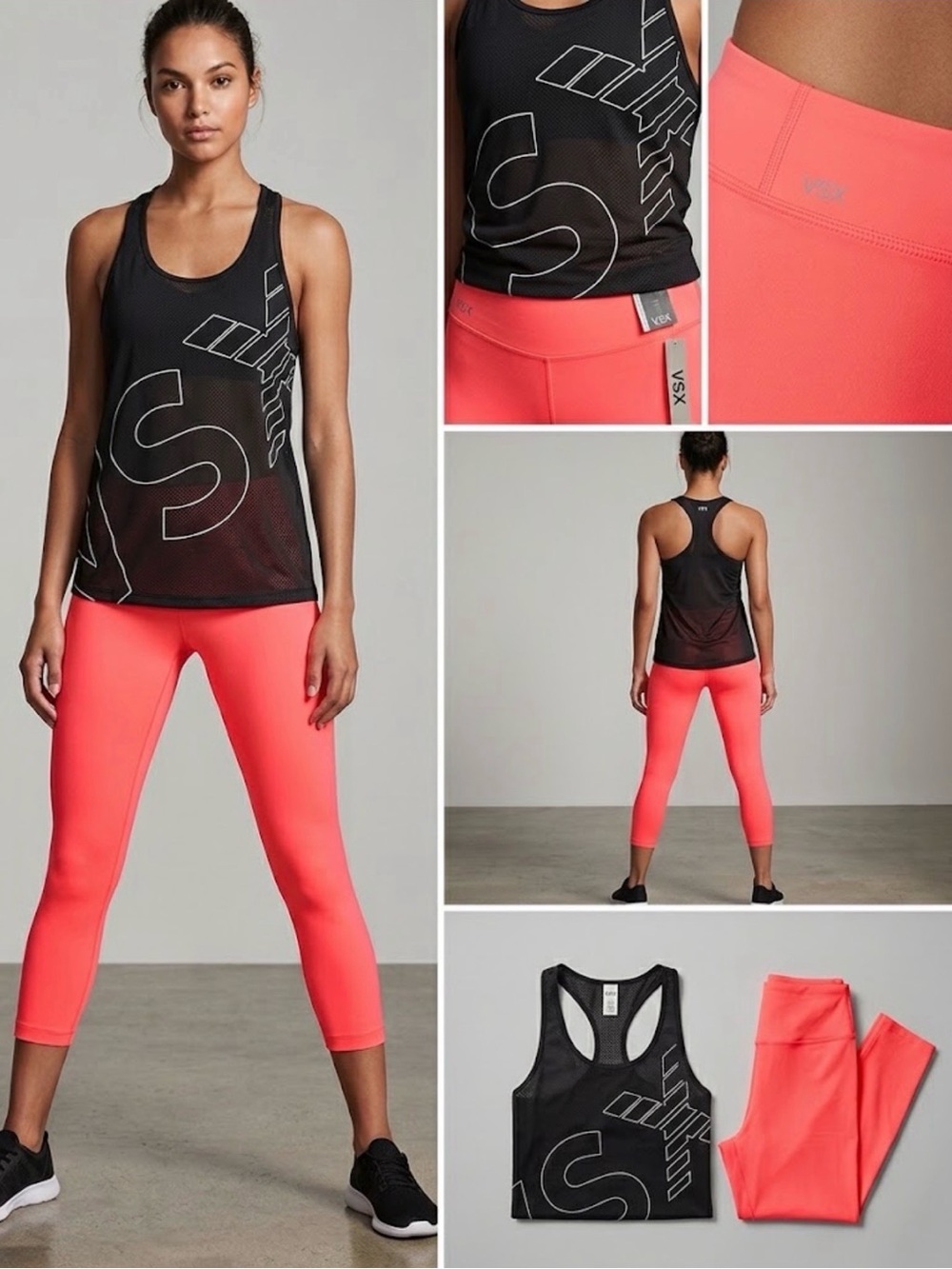 Victoria’s Secret VSX Two-Piece Workout Set – Size Medium
